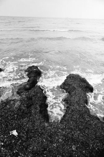 Hiddensee beach, 1981, Hiddensee, Mecklenburg-Vorpommern, GDR, Germany, Europe