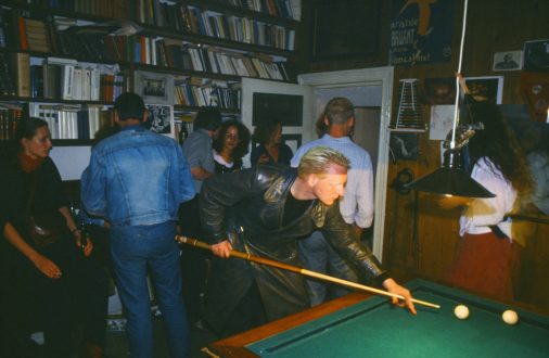 At a house party in Prenzlauer Berg, 1989, Prenzlauer Berg, Berlin, GDR, Germany, Europe