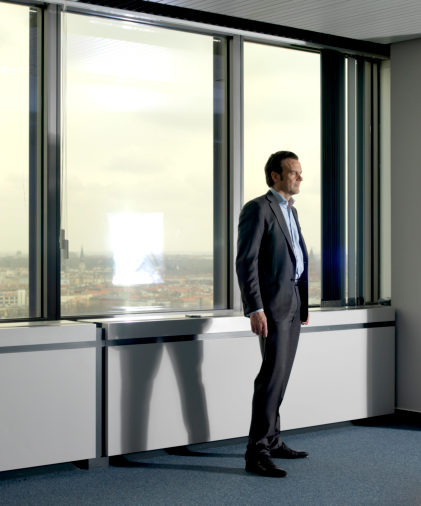 Christoph Gröner in the former Postscheckamt Berlin West on 11.03.2017